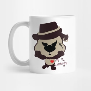 I love my gangster dog Mug